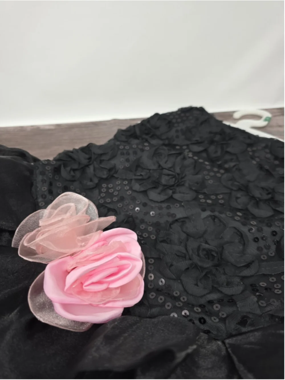 Dog Party Dress Fancy Sz L Christmas Gothy Witchy Fabdog